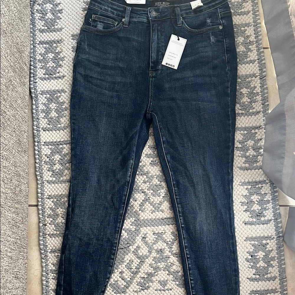 Judy Blue Dark Blue Women's Jeans